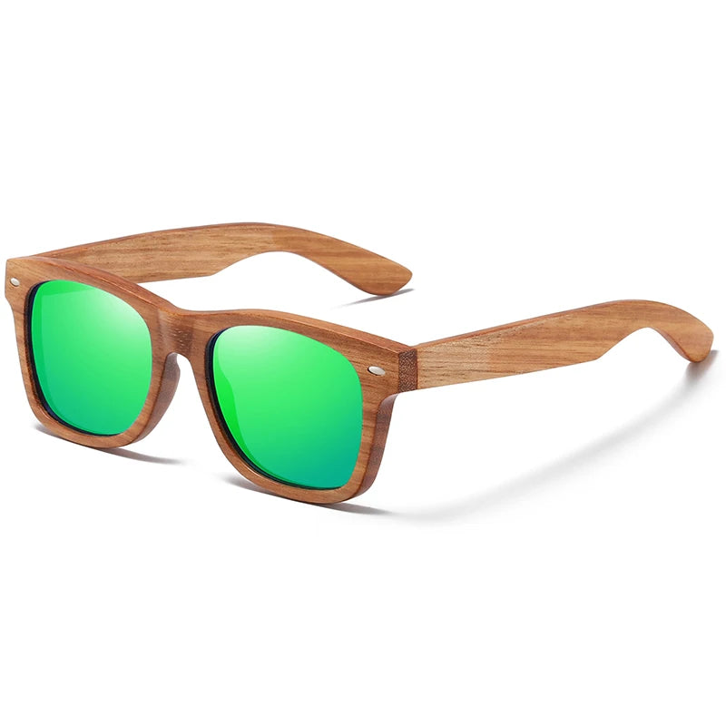 Polarized Bamboo Wood Sunglasses