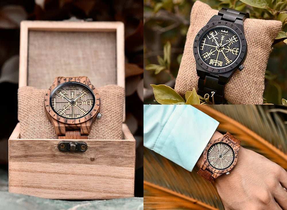 Nordic Vegvisir Watch - BOBO BIRD