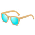 Polarized Bamboo Mirror Sunglasses