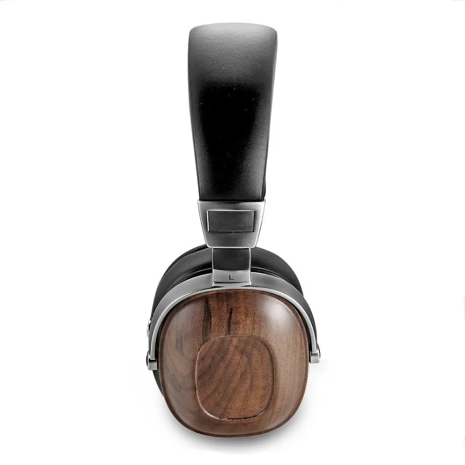 Walnut Wood Hi-Fi Headphones