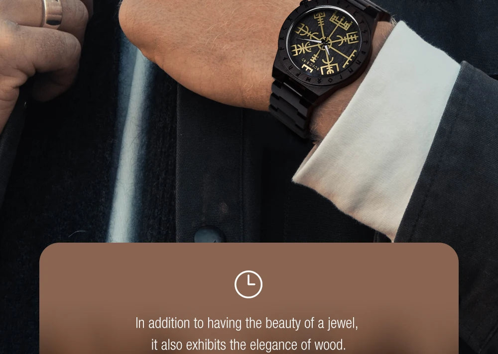Nordic Vegvisir Watch - BOBO BIRD