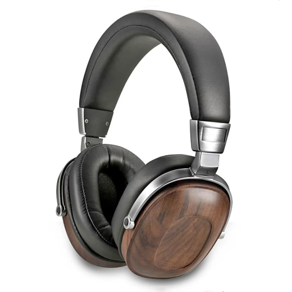 Walnut Wood Hi-Fi Headphones