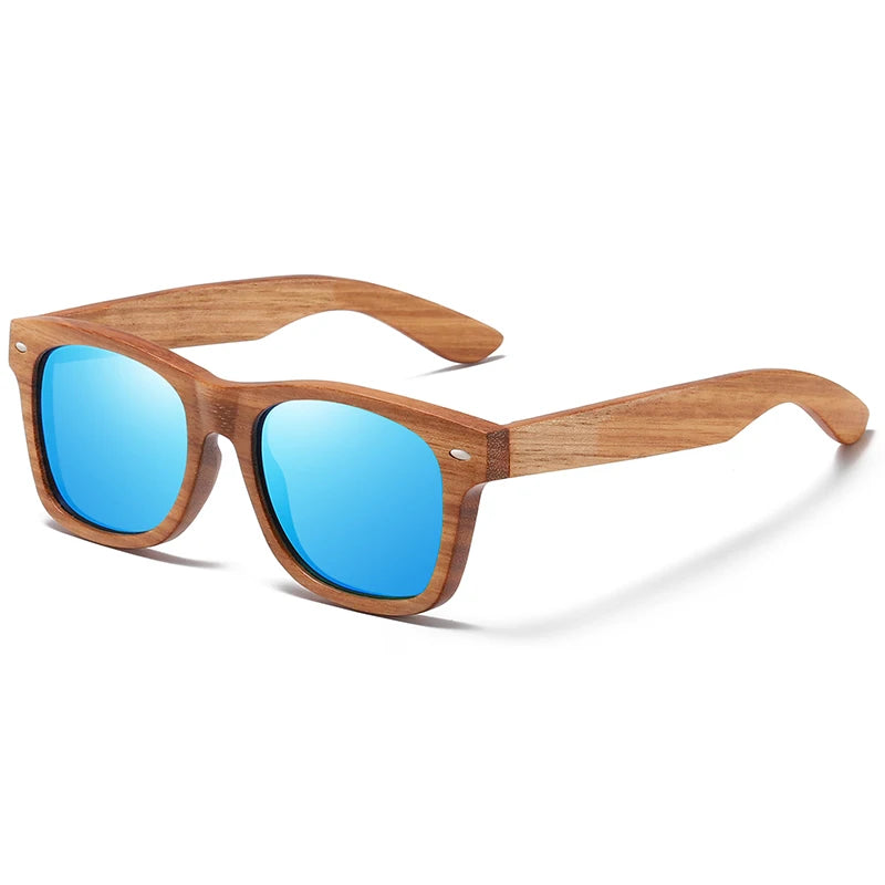 Polarized Bamboo Wood Sunglasses