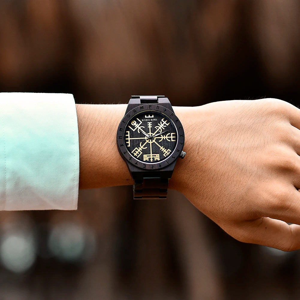 Nordic Vegvisir Watch - BOBO BIRD