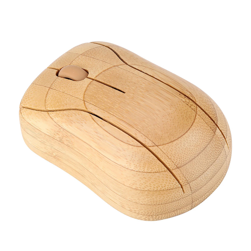 2.4GHz Bamboo Wireless Optical Mouse