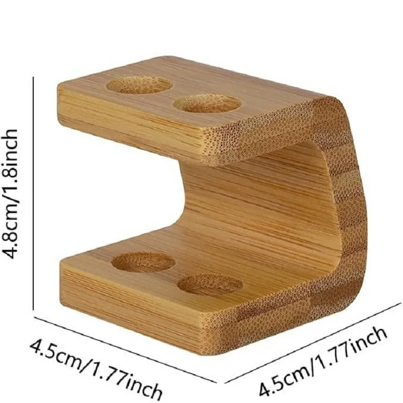 Bamboo Toothbrush Stand