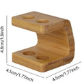 Bamboo Toothbrush Stand