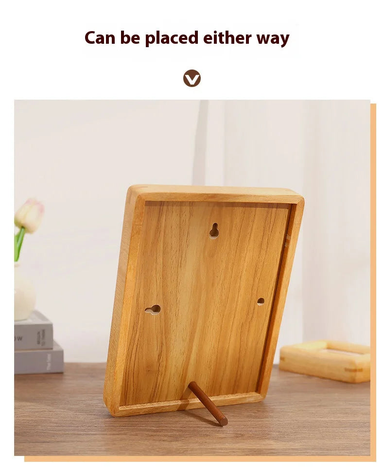 Solid Wood Picture Frame
