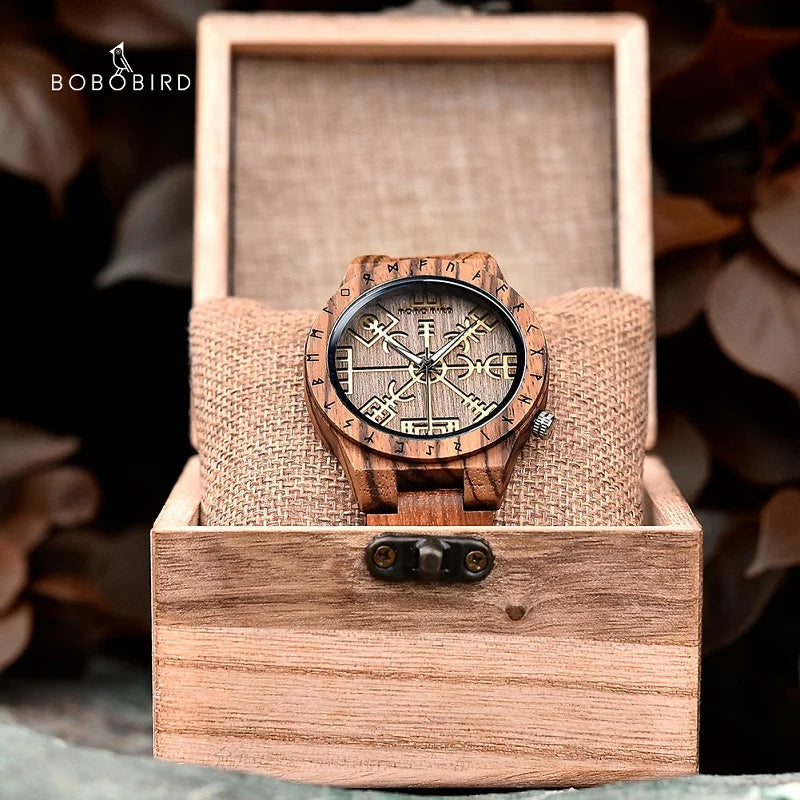 Nordic Vegvisir Watch - BOBO BIRD