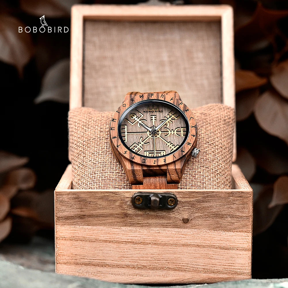 Nordic Vegvisir Watch - BOBO BIRD