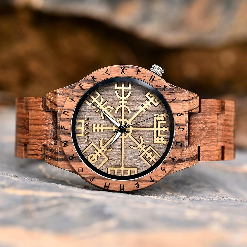 Nordic Vegvisir Watch - BOBO BIRD