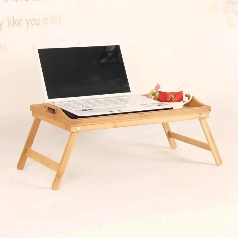 Folding Bamboo Breakfast Tray - 50cm