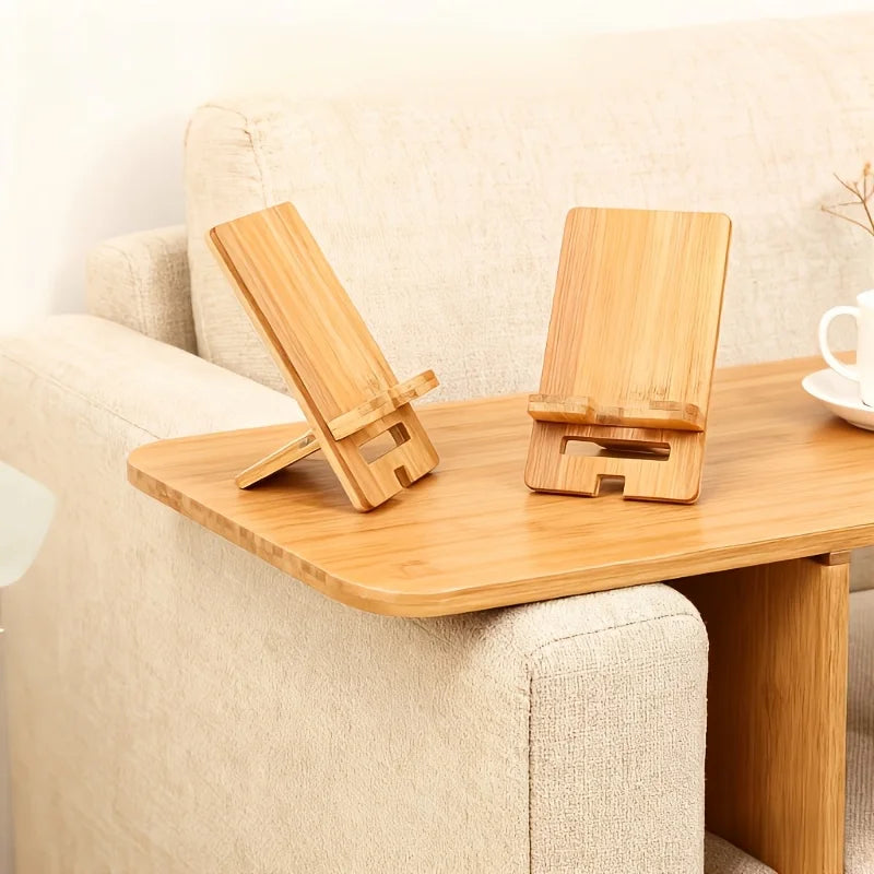 Portable Bamboo Device Stand