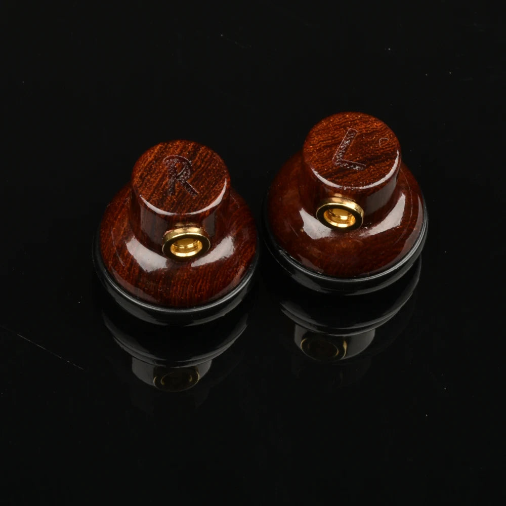 Handcrafted Pearwood MMCX In-Ear Monitors
