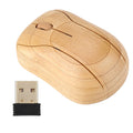 2.4GHz Bamboo Wireless Optical Mouse