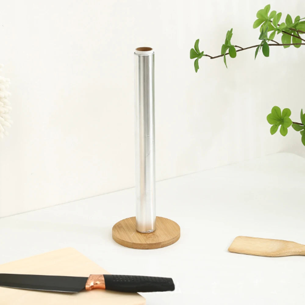 Elegant Bamboo Countertop Paper Holder