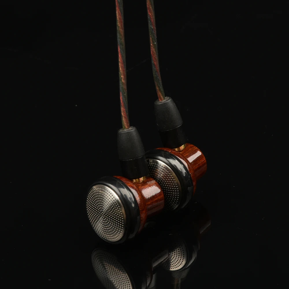 Handcrafted Pearwood MMCX In-Ear Monitors