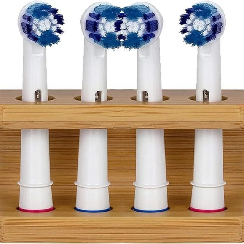 Bamboo Toothbrush Stand