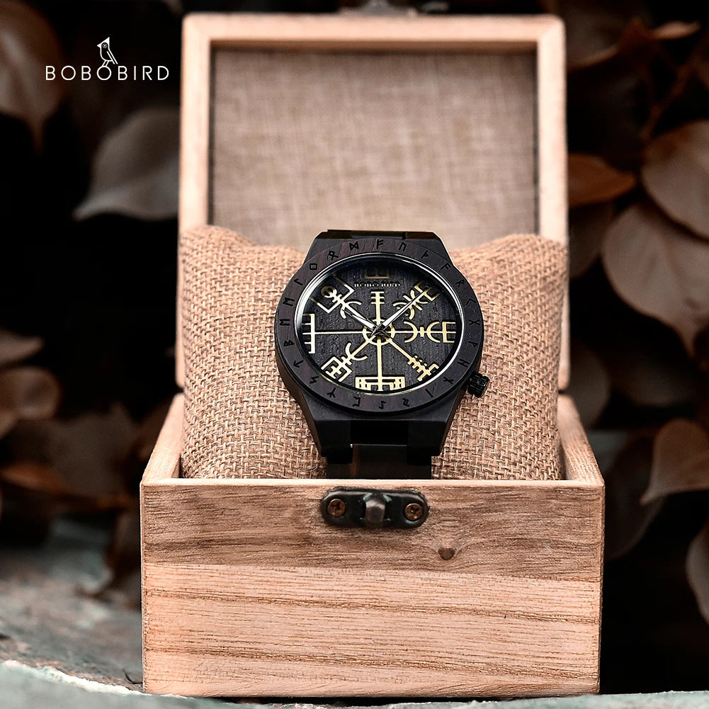 Nordic Vegvisir Watch - BOBO BIRD
