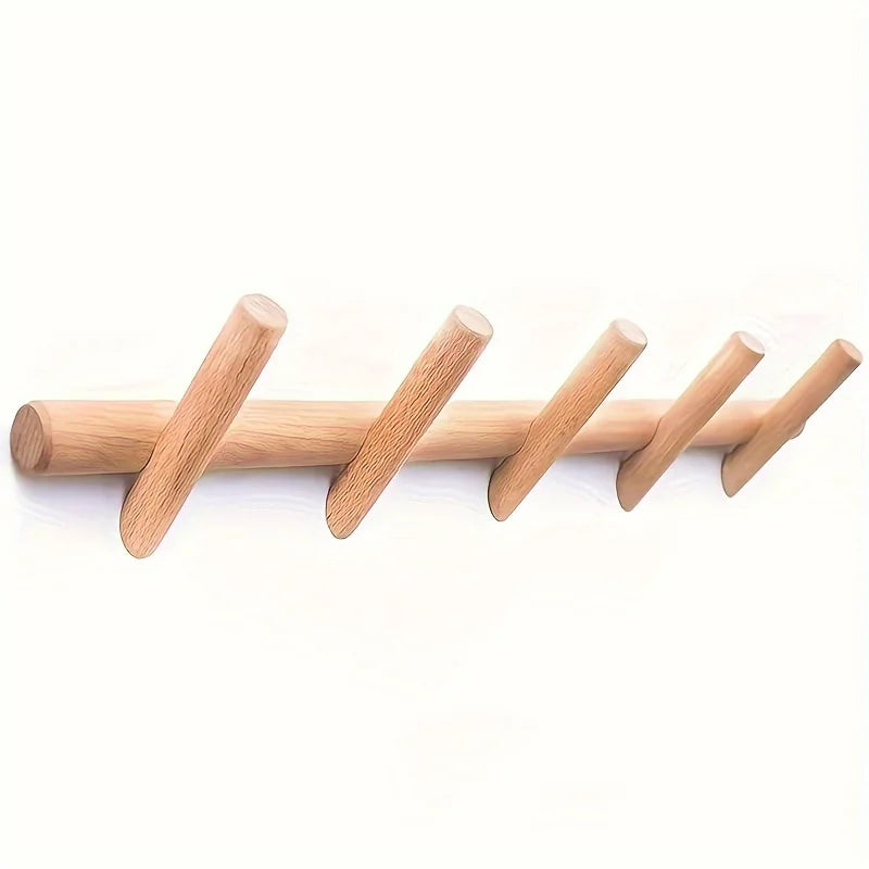 Nordic Solid Wood Wall Hook