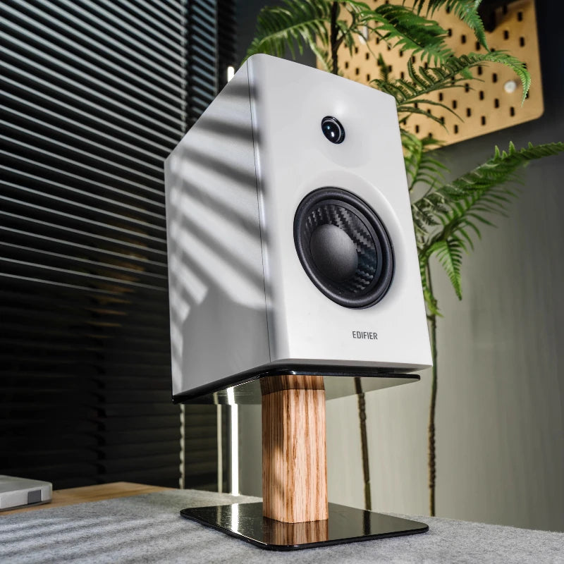 Black Walnut Desktop Speaker Stand