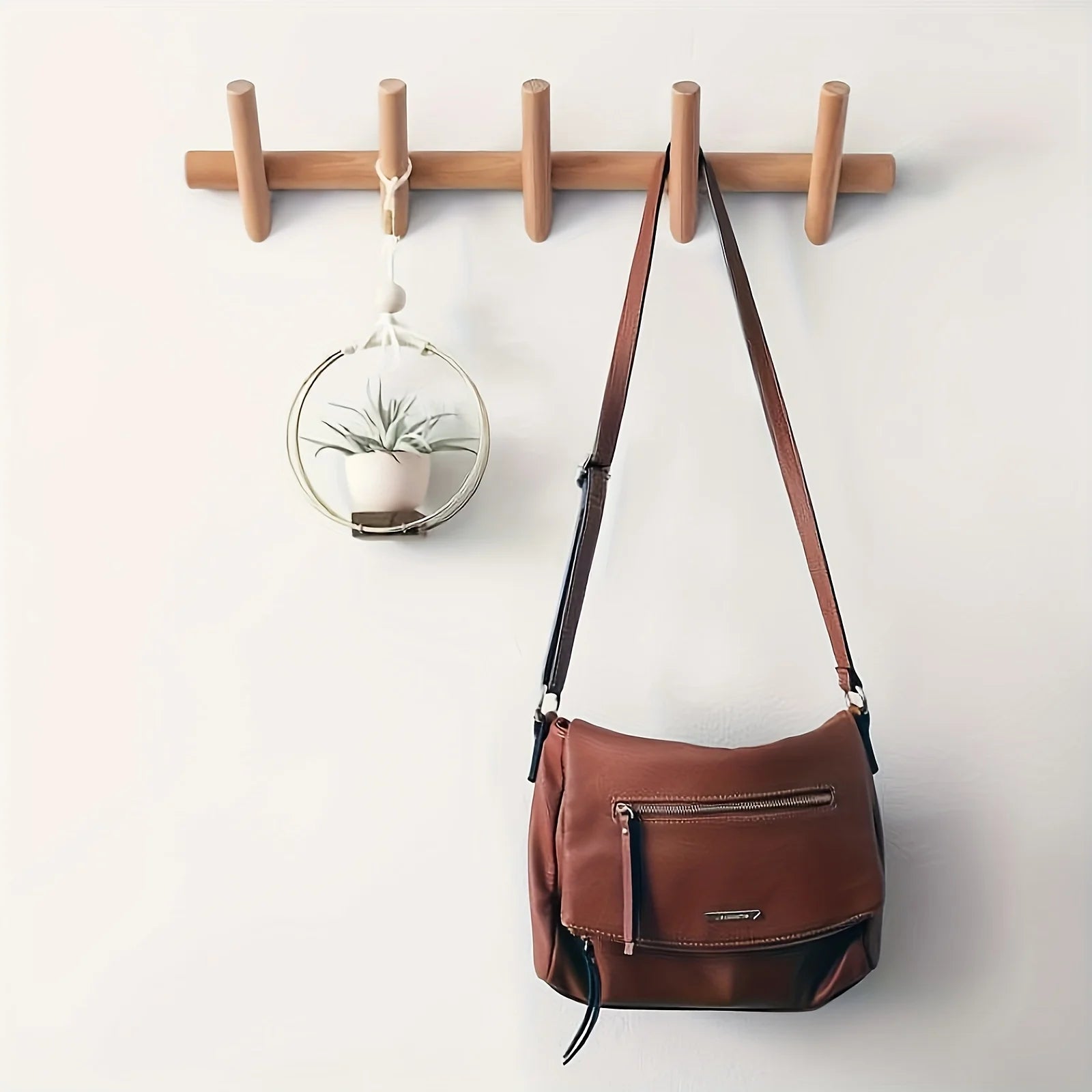 Nordic Solid Wood Wall Hook