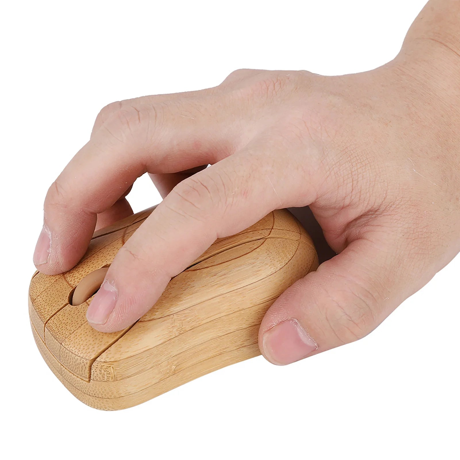 2.4GHz Bamboo Wireless Optical Mouse